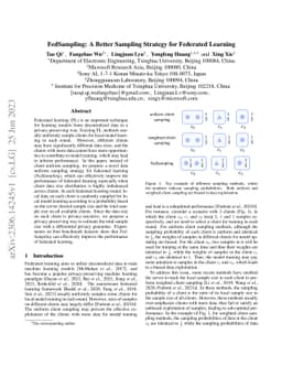 FedSampling: A Better Sampling Strategy for Federated Learning