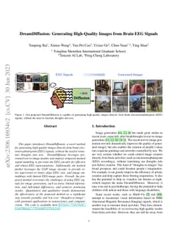 DreamDiffusion: Generating High-Quality Images from Brain EEG Signals