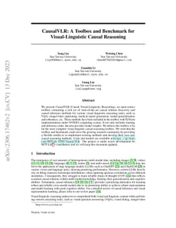 CausalVLR: A Toolbox and Benchmark for Visual-Linguistic Causal
  Reasoning