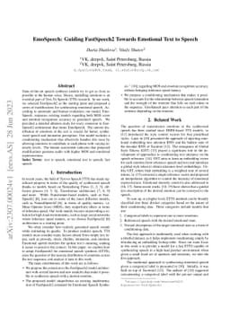 EmoSpeech: Guiding FastSpeech2 Towards Emotional Text to Speech
