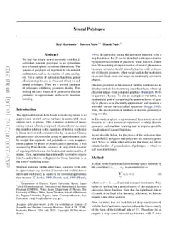Neural Polytopes