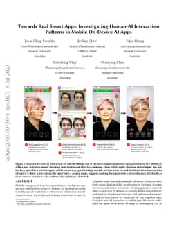 Towards Real Smart Apps: Investigating Human-AI Interactions in
  Smartphone On-Device AI Apps