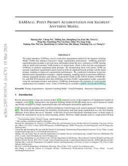 SAMAug: Point Prompt Augmentation for Segment Anything Model