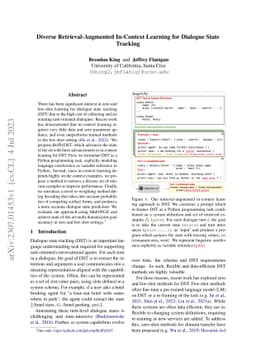 Diverse Retrieval-Augmented In-Context Learning for Dialogue State
  Tracking