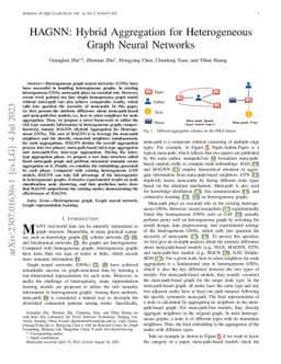 HAGNN: Hybrid Aggregation for Heterogeneous Graph Neural Networks