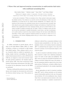 $ν^2$-Flows: Fast and improved neutrino reconstruction in
  multi-neutrino final states with conditional normalizing flows