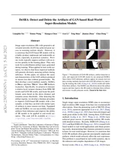 DeSRA: Detect and Delete the Artifacts of GAN-based Real-World
  Super-Resolution Models