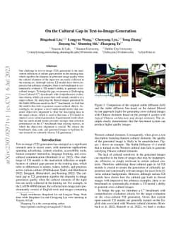 On the Cultural Gap in Text-to-Image Generation