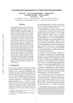 Generalizing Backpropagation for Gradient-Based Interpretability