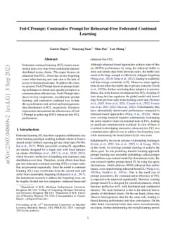 Fed-CPrompt: Contrastive Prompt for Rehearsal-Free Federated Continual
  Learning