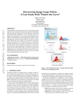 Discovering Image Usage Online: A Case Study With "Flatten the Curve''
