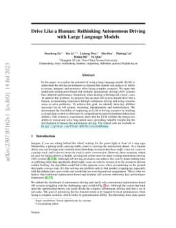 Drive Like a Human: Rethinking Autonomous Driving with Large Language
  Models