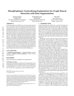 MixupExplainer: Generalizing Explanations for Graph Neural Networks with
  Data Augmentation