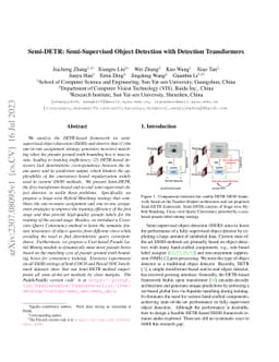 Semi-DETR: Semi-Supervised Object Detection with Detection Transformers