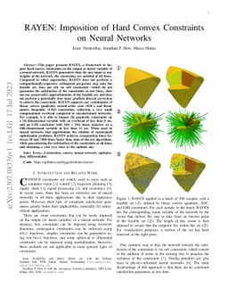 RAYEN: Imposition of Hard Convex Constraints on Neural Networks