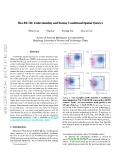 Box-DETR: Understanding and Boxing Conditional Spatial Queries