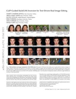 CLIP-Guided StyleGAN Inversion for Text-Driven Real Image Editing