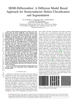 SEMI-DiffusionInst: A Diffusion Model Based Approach for Semiconductor
  Defect Classification and Segmentation