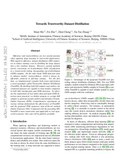 Towards Trustworthy Dataset Distillation