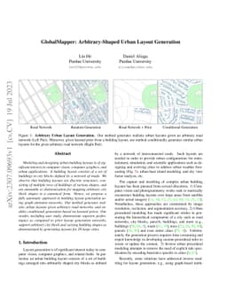 GlobalMapper: Arbitrary-Shaped Urban Layout Generation