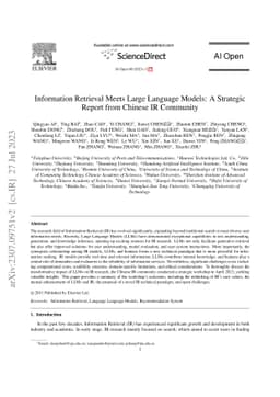 Information Retrieval Meets Large Language Models: A Strategic Report
  from Chinese IR Community