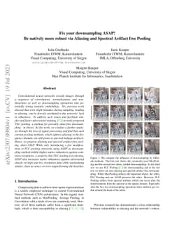 Fix your downsampling ASAP! Be natively more robust via Aliasing and
  Spectral Artifact free Pooling