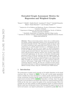 Extended Graph Assessment Metrics for Graph Neural Networks