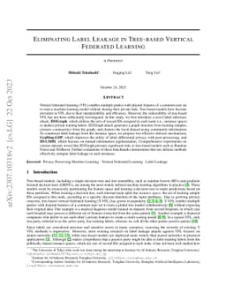 Eliminating Label Leakage in Tree-Based Vertical Federated Learning