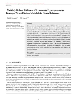 Multiply Robust Estimator Circumvents Hyperparameter Tuning of Neural
  Network Models in Causal Inference