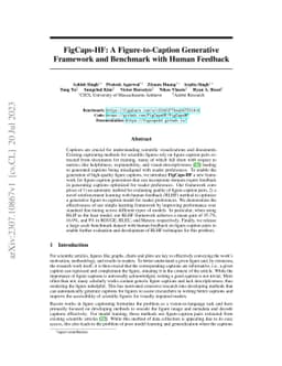 FigCaps-HF: A Figure-to-Caption Generative Framework and Benchmark with
  Human Feedback