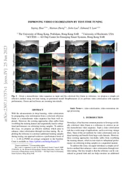 Improving Video Colorization by Test-Time Tuning
