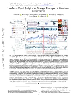 LiveRetro: Visual Analytics for Strategic Retrospect in Livestream
  E-Commerce