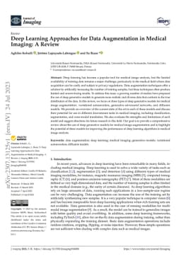 Deep Learning Approaches for Data Augmentation in Medical Imaging: A
  Review