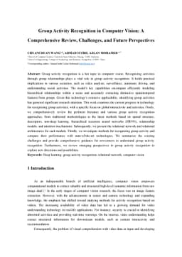 Group Activity Recognition in Computer Vision: A Comprehensive Review,
  Challenges, and Future Perspectives