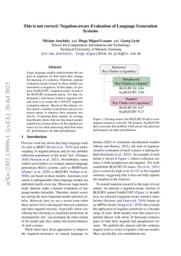 This is not correct! Negation-aware Evaluation of Language Generation
  Systems