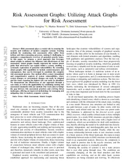 Risk Assessment Graphs: Utilizing Attack Graphs for Risk Assessment