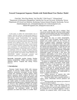Toward Transparent Sequence Models with Model-Based Tree Markov Model