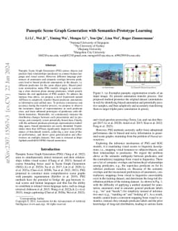 Panoptic Scene Graph Generation with Semantics-Prototype Learning