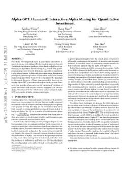 Alpha-GPT: Human-AI Interactive Alpha Mining for Quantitative Investment