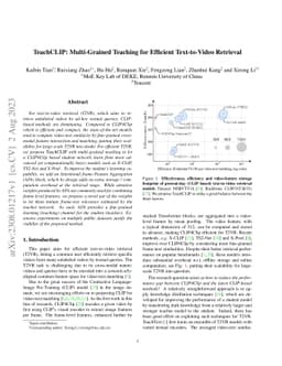 TeachCLIP: Multi-Grained Teaching for Efficient Text-to-Video Retrieval