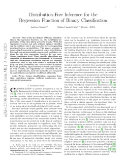 Resampled Confidence Regions with Exponential Shrinkage for the Regression Function of Binary Classification