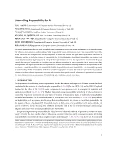 Unravelling Responsibility for AI