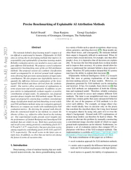Precise Benchmarking of Explainable AI Attribution Methods