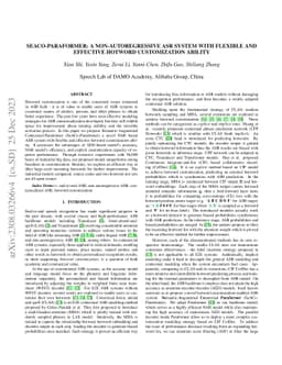 SeACo-Paraformer: A Non-Autoregressive ASR System with Flexible and
  Effective Hotword Customization Ability