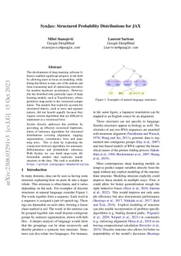 SynJax: Structured Probability Distributions for JAX