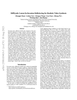 DiffSynth: Latent In-Iteration Deflickering for Realistic Video
  Synthesis