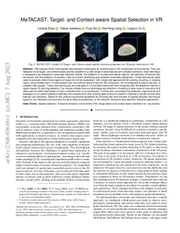 MeTACAST: Target- and Context-aware Spatial Selection in VR