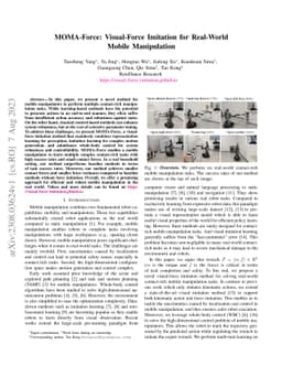 MOMA-Force: Visual-Force Imitation for Real-World Mobile Manipulation