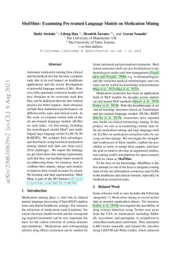 MedMine: Examining Pre-trained Language Models on Medication Mining
