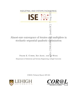 Almost-sure convergence of iterates and multipliers in stochastic
  sequential quadratic optimization